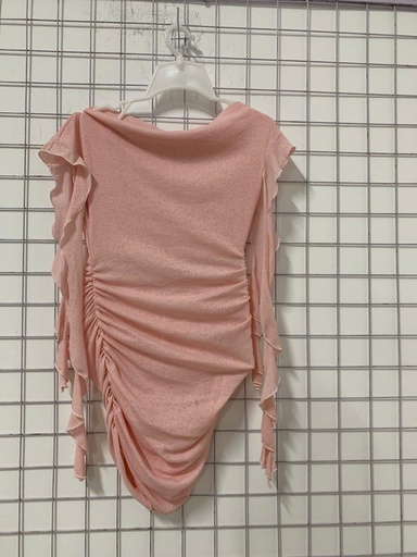 VÁY HỒNG TRỄ VAI