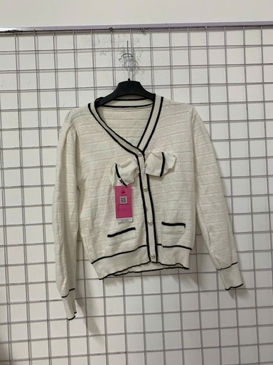 ÁO CADIAN TRẮNG NƠ MAI