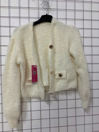 ÁO CADIAN LÔNG TRẮNG MAI