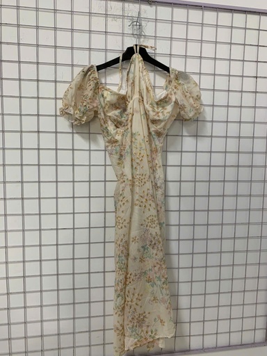 VÁY HOA BUỘC CỔ