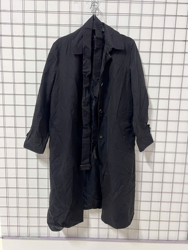 ÁO MĂNGTO DÁNG DÀI ĐEN PHUONG