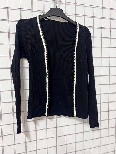 ÁO KHOÁC NGOÀI LEN ĐEN LINH