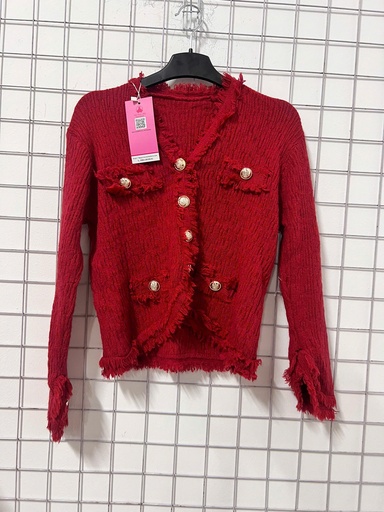 ÁO LEN ĐỎ TUA RUA LINH