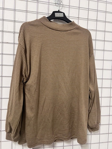 ÁO PHÔNG KẺ NÂU LINH