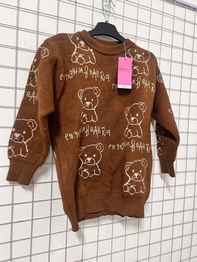 ÁO LEN GẤU NÂU LINH