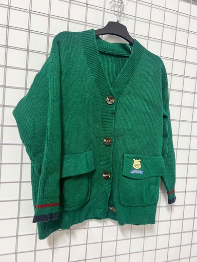 ÁO CADIAN XANH LÁ LINH