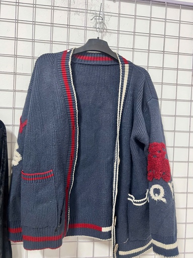 ÁO CADIAN XANH KẺ ĐỎ