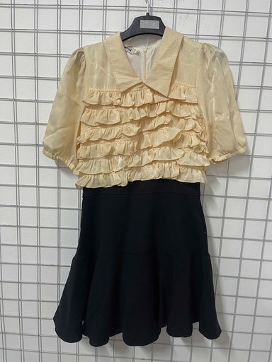 VÁY LIỀN ĐEN KEM ĐG150Q