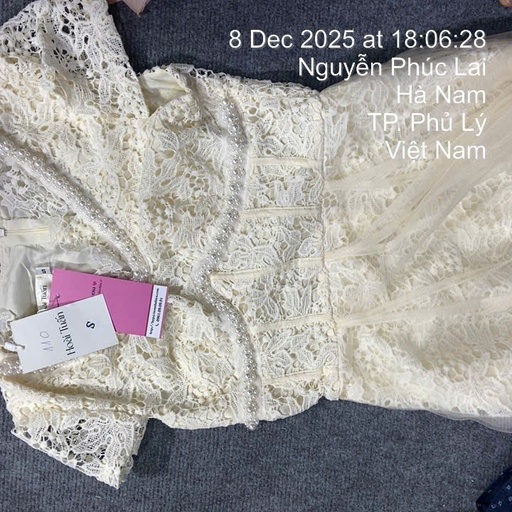 VÁY REN TRẮNG THUY