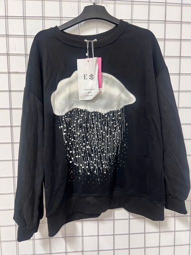 ÁO PHÔNG ĐEN ĐÁM MÂY LINH