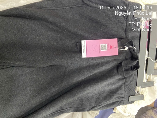 QUẦN LEN ĐEN THUY