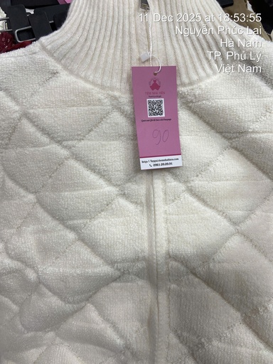 ÁO KHOÁC LÔNG TRẮNG THUY