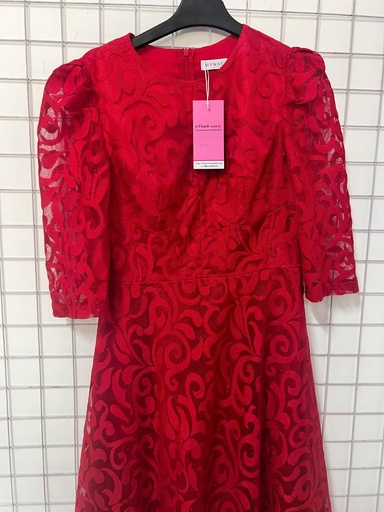 Váy đỏ ren NPTHAO