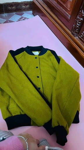 ÁO DẠ XANH LÁ LAN