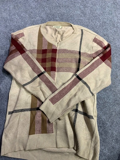 ÁO LEN MỎNG KẺ CARO HHIEN