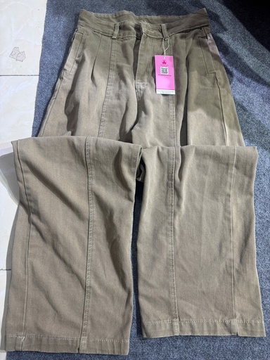 QUẦN SUÔNG NÂU HONG