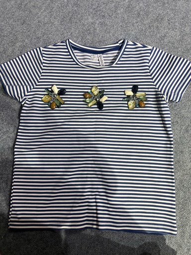 ÁO PHÔNG KẺ HOA NGỰC TRANG