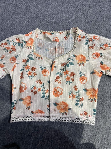 ÁO CROTOP HOA TRANG