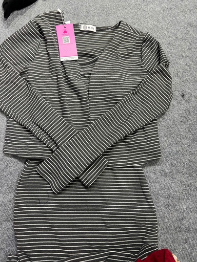 SEY VÁY DÂY ĐEN KÈM ÁO KHOÁC NGOÀI THUY