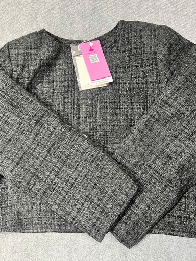 ÁO KHOÁC DẠ ĐEN THUY