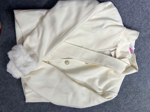 ÁO DẠ TRẮNG TAY LÔNG THUY