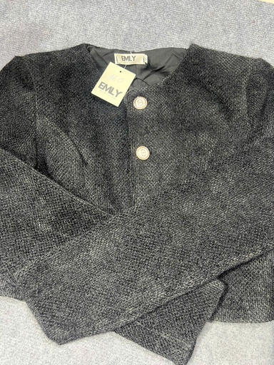ÁO KHOÁC ĐEN EMLY S THUYII
