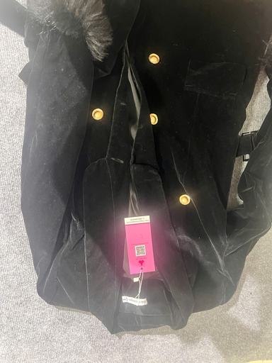 ÁO CADIGAN NHUNG ĐEN HAIANH