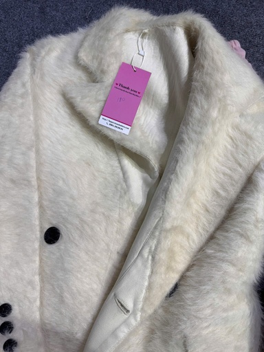 ÁO DẠ LÔNG TRẮNG NNBICH