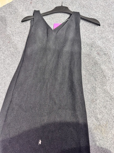 VÁY LEN ĐEN TRƠN KO TAY TTTHANH