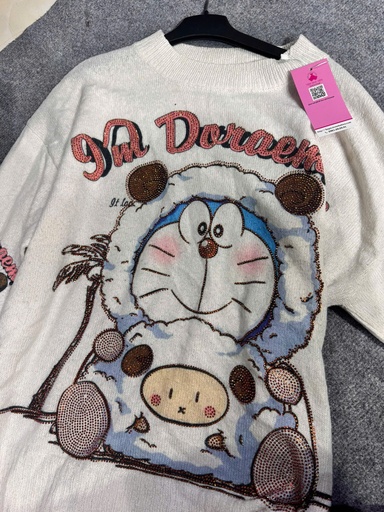 ÁO LEN TRẮNG DOREMON TTTHANH