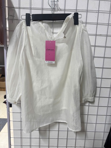 ÁO PHÔNG TRẮNG 1CÚC NGỌC TRAI OANH