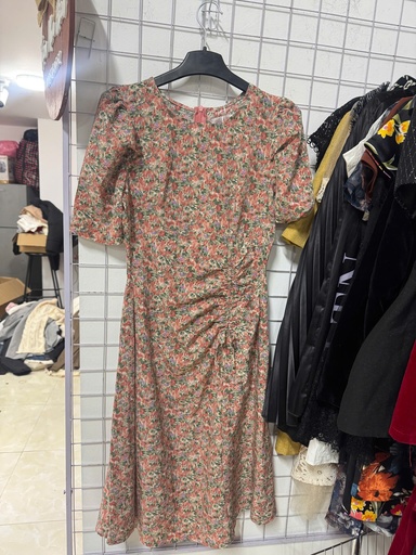 VÁY HOA LÁ MONACO OANH