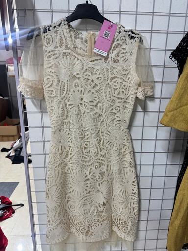 VÁY TRẮNG HOA ĐAN TH OANH 