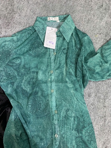 ÁO SOMI XANH DƯƠNG NDUNG