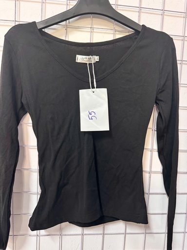 ÁO PHÔNG ĐEN CỔ TYM THUYII