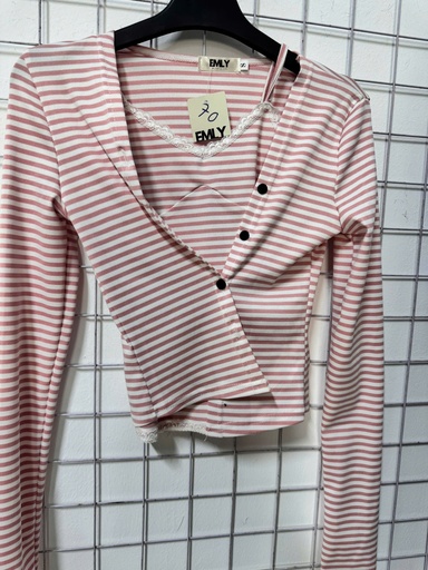 SET ÁO DÂY KẺ THUYII