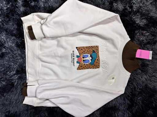 ÁO LEN TRẮNG HỌA TIẾT VỊT DONNAN VY