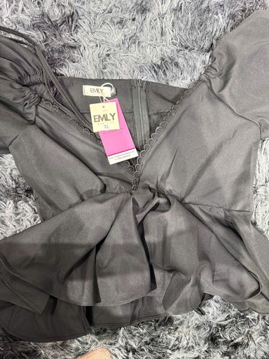 ÁO CỘC TAY ĐEN TYM  ĐIỆU THUY