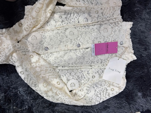 ÁO SƠMI REN HOA NHÍ THUY PASS