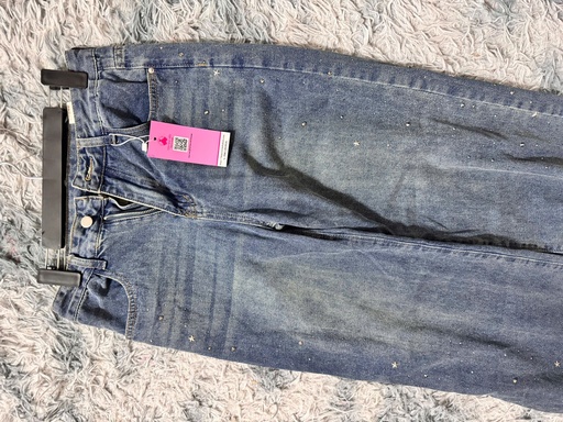 QUẦN BÒ XANH ĐÍNH ĐÁ TIEN