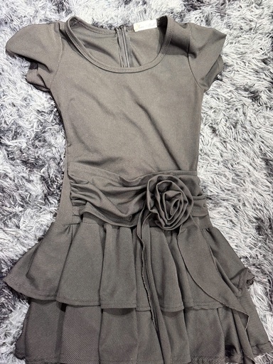 VÁY ĐEN EO NƠ HOA PHUC