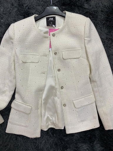 ÁO KHOÁC TRẮNG KIM SA THAO