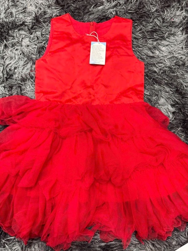 VÁY ĐỎ CÔNG CHÚA BABY TRANG