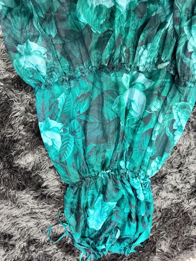 VÁY VOAN XANH TRANG