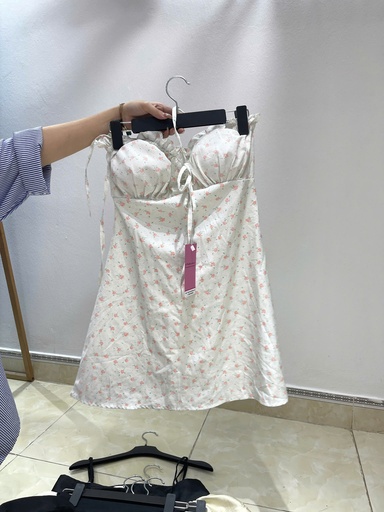 set hoa nhí kèm khoác ngoài