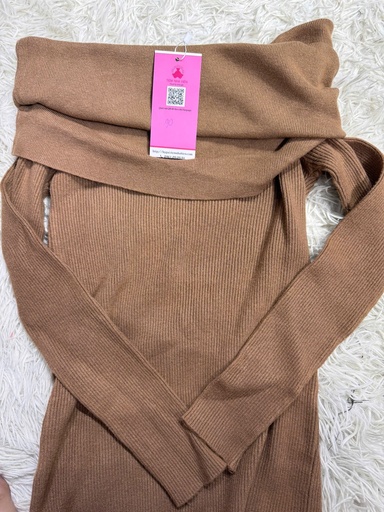 ÁO LEN NÂU TRỄ VAI THAO