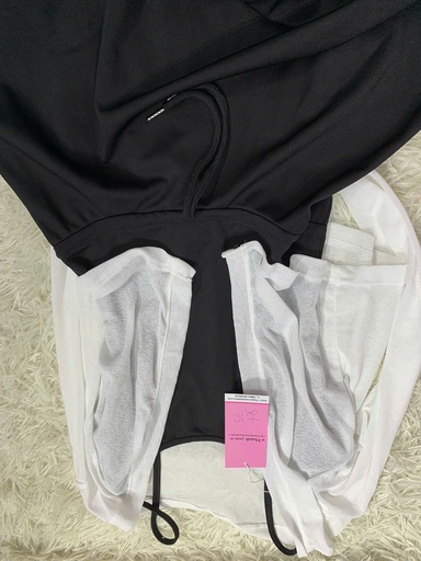 SEY VÁY 2 DÂY KÈM ÁO TRẮNG KHOÁC NGOÀI THUY