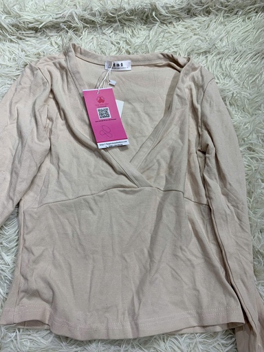 ÁO PHÔNG CỔ TYM KEM THUY