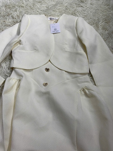 SET VÁY DẠ TRẮNG KÈM ÁO KHOÁC NGOÀI THUY