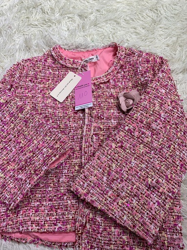 ÁO KHOÁC DẠ HỒNG CÁNH TIÊN THUY